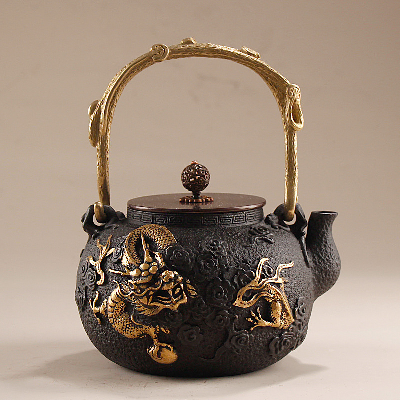 Cast Iron Corn - Чугунный чайник/чайник для гунфу-чаи объемом 1,2