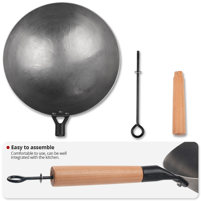 Китайская железная вок ручной  – обзор и цена Cast Iron Corn
