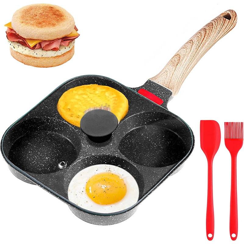 Углуболенная сковорода для яиц – обзор и цена Mini Pancake Griddle